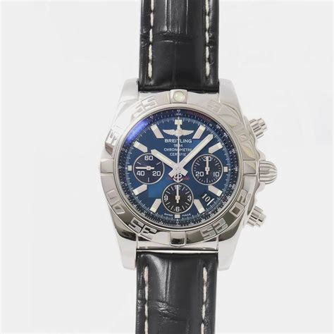 breitling chronomat ab0110 stainless steel 44mm auto watch